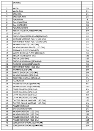 Haldiram's Sweets and Namkeen menu 5