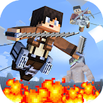 Titan Attack on Block Kingdom Apk