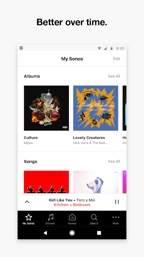 Sonos Controller For Android Screenshot