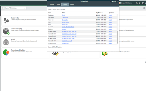 ServiceNow DevTools