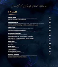 Cocktail Club menu 4