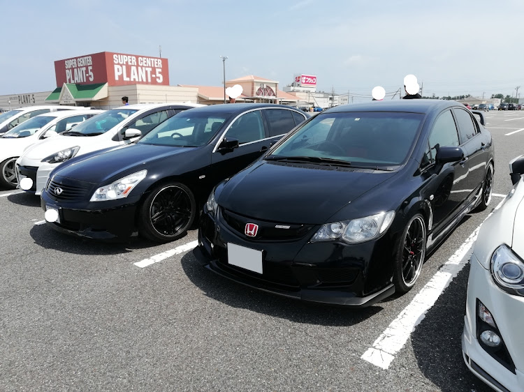 フェアレディZの8/11（日）境港MT in プラント5😋✌️・その③・新旧シビック×7台(≧∇≦)b💕・アメ車も登場❗😆に関するカスタム事例の投稿画像6枚目