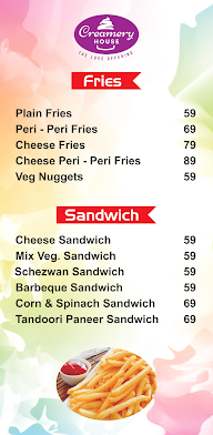 Creamery House Ice Cream menu 5