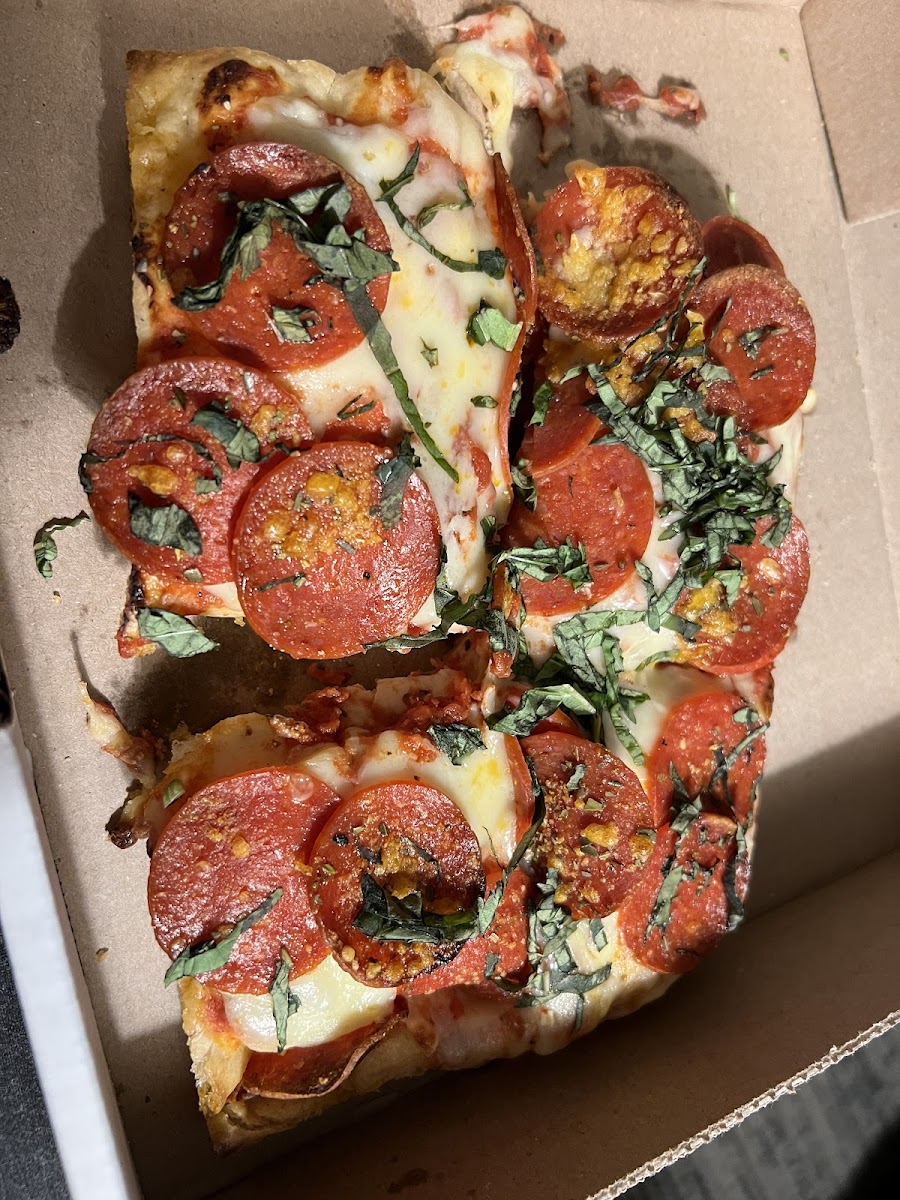 Sicilian pizza