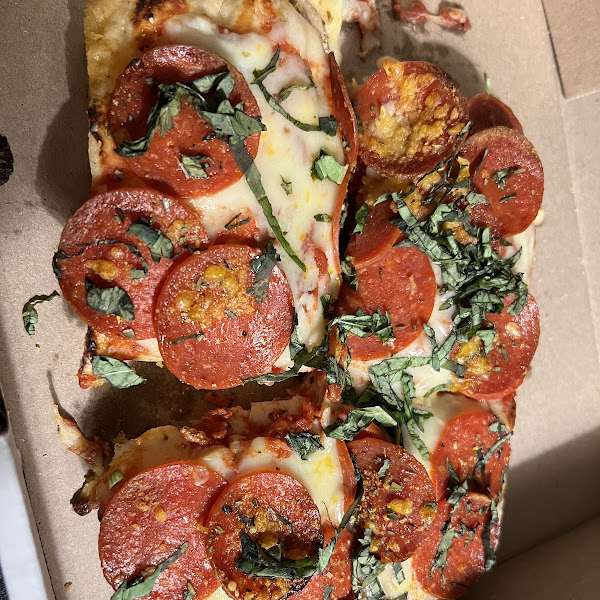 Sicilian pizza