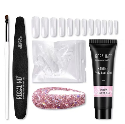 Title 10, Extension Gel Polish Kit For Manicure Poly Nail...