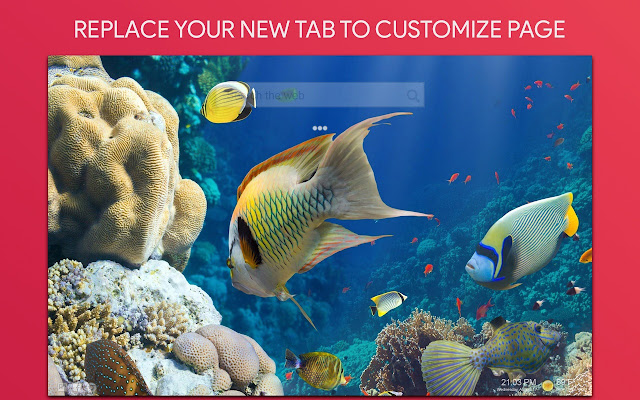 Underwater Ocean HD NewTab Themes