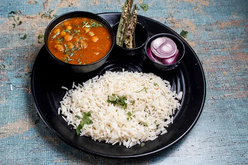 Punjabi Chole Rice Combo