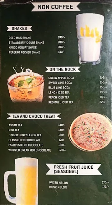 Cafe Peter menu 