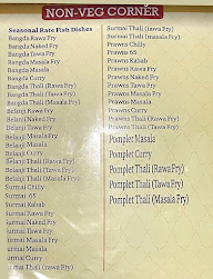 Hotel Shreeya Palace menu 3