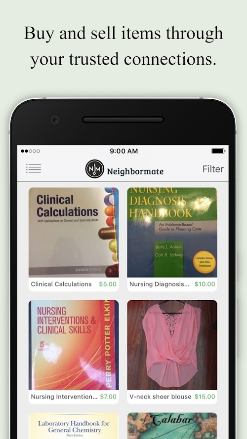 Android application Neighbormate screenshort