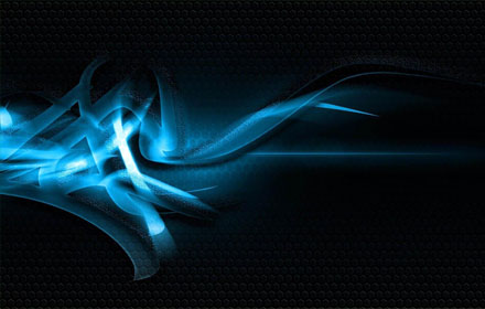 Dark Abstract Blue Theme chrome extension