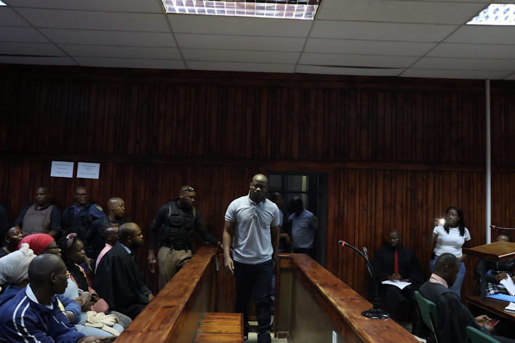 Muzikawukhulelwa Sibiya in the Thembisa magistrate's court on Friday.