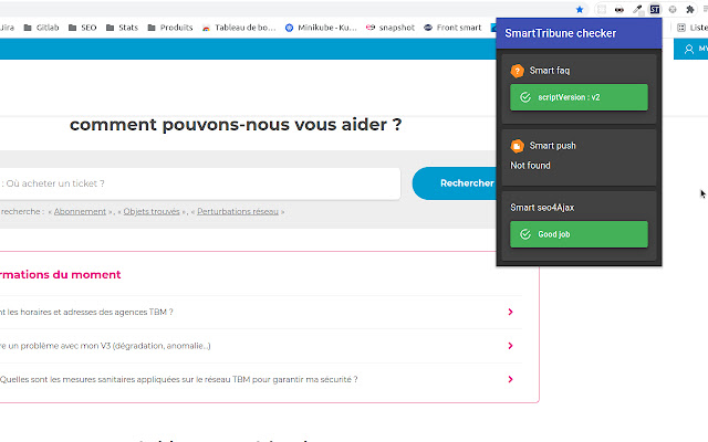 SmartTribune helper chrome extension