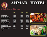 Al Ahmad menu 1