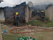 Once the blaze at a house in Ndwedwe was contained, hydraulic tools were used to pry open a solid security gate before firemen entered the home. The bodies of a 45-year-old male and four children aged between 13 and 16 were recovered. 