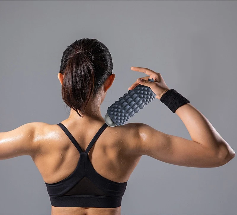 Yoga Massage Axis Wolf Teeth Stick Ontspant Spieren Verbetert Flexibiliteit en Bloedsomloop Natuurlijke Pijnverlichting en Herstel