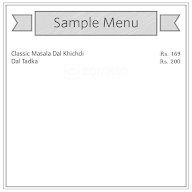 Daal Bukhara menu 1