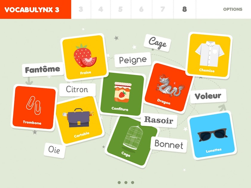 VOCABULYNX CE1 ( 65 mots ) Screen 2