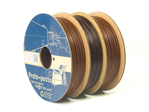 Black Carbon Fiber Composite  Carbon Fiber PLA Filament – Protoplant,  makers of Protopasta