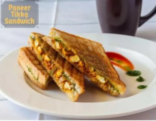 Paneer Tikka Grilled Sandwich