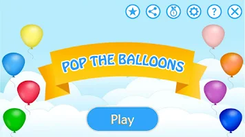 Pop the balloons Screenshot 2 of 6