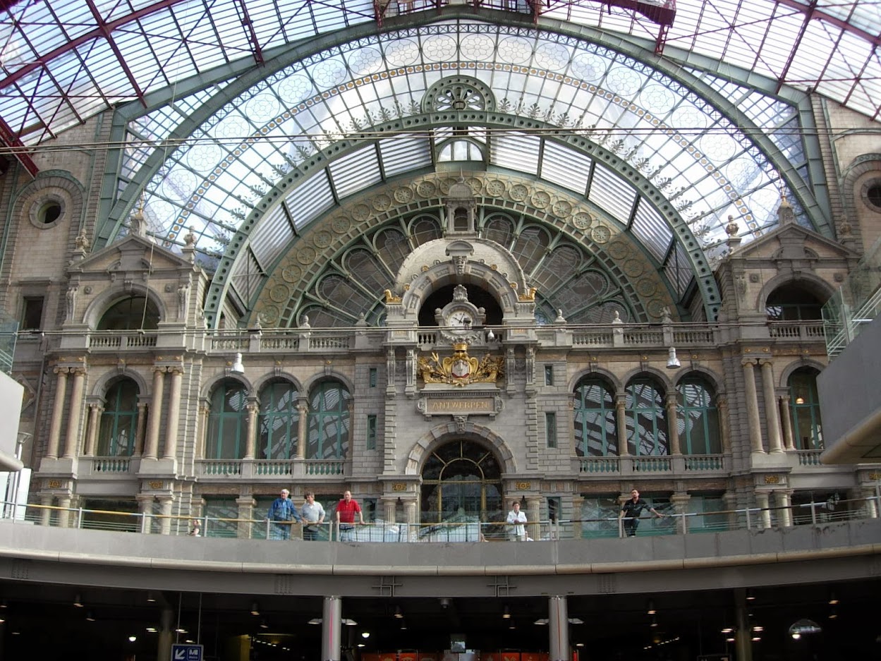 Gare centrale à Anvers