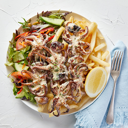 Greek Style BBQ Octopus