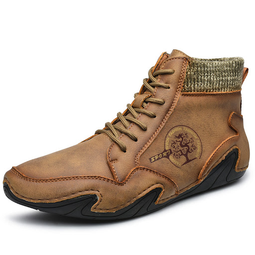 Title 3, Leather sports sock shoes. Comfort and performa...