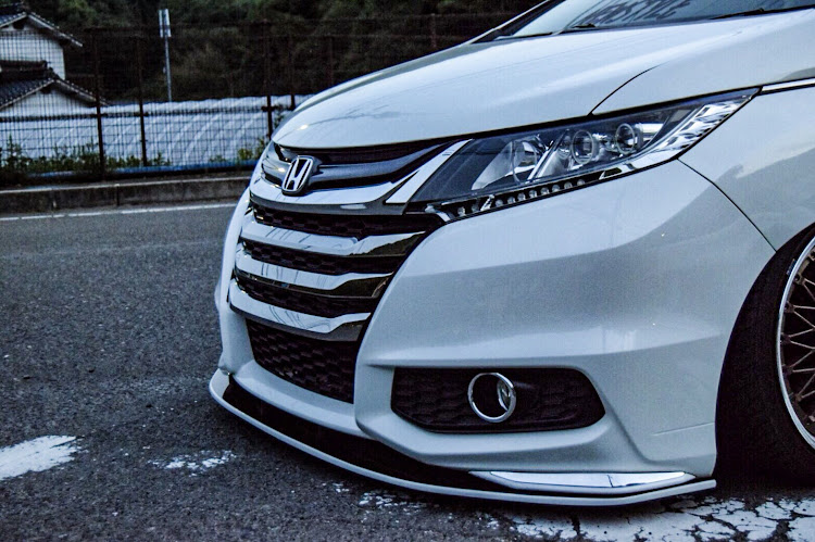 オデッセイのRC camber union・ワンオフグリル・組合Style・オリジナルフラップに関するカスタム事例の投稿画像2枚目