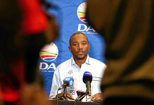 DA leader Mmusi Maimane.