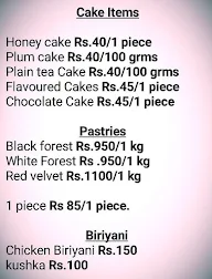 Skinz Ooty Chocolate menu 3