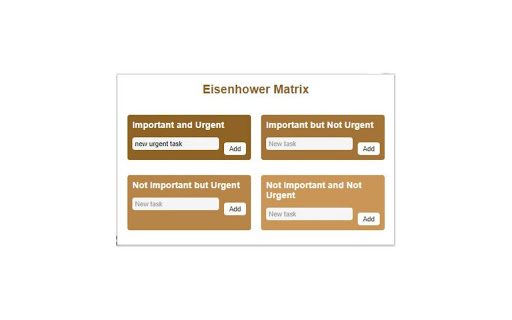 Eisenhower Matrix