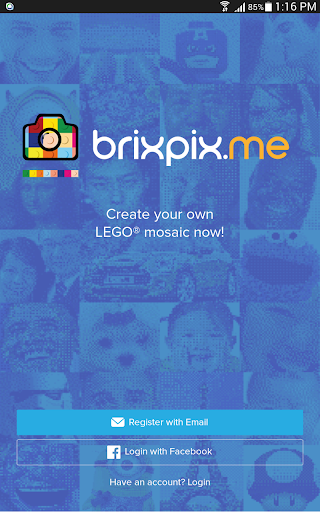 Create brixpix.me LEGO® Mosaic