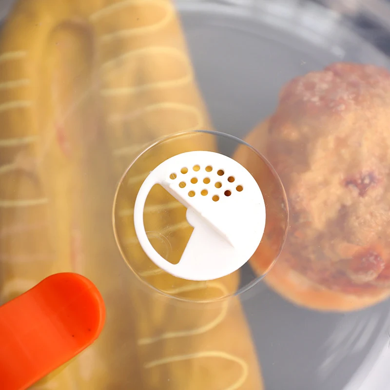 Transparent Vegetable Cover High Temperature Plastic Microwave Oven Cover Keeps Food Fresh During Heating and Preserves 