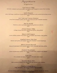 Pali Bhavan menu 3