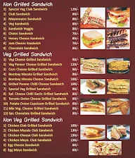 Sandwich Hut menu 1