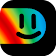 Rainbow Face icon