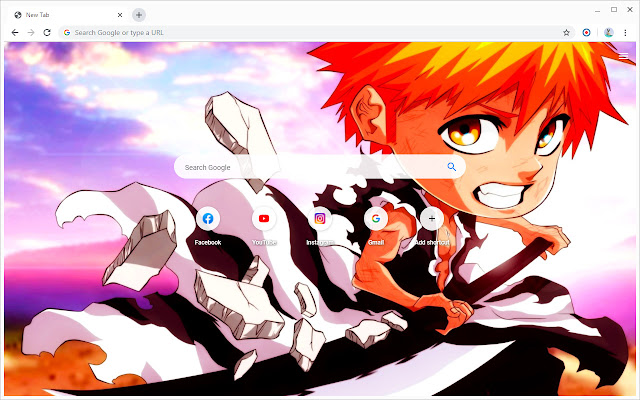 Ichigo Kurosaki / Bleach Wallpapers New Tab