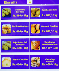 S.L.V Iyengar's Cake House menu 6