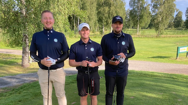 Somestarat @mikirotta ja @raffigolf, eli Mikael, Antti ja Jesse