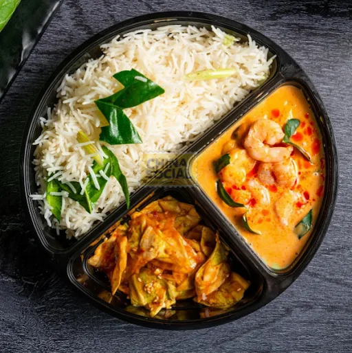 Red Curry Shrimp Bowl