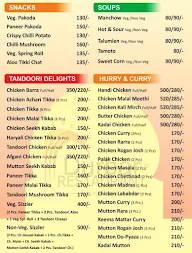 Durbar Restaurant menu 1