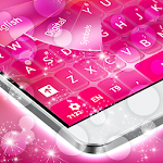 Cover Image of 下载 Pink Keyboard for Android 1.279.1.100 APK