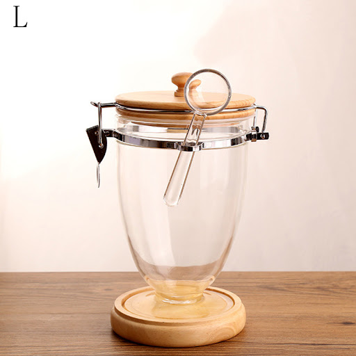 Title 2, Coffee Bean Food Grade Plastic Jar Storage Tank...