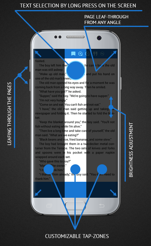    FReader: all formats reader- screenshot  