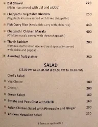 Options - Classic Sarovar Portico menu 7