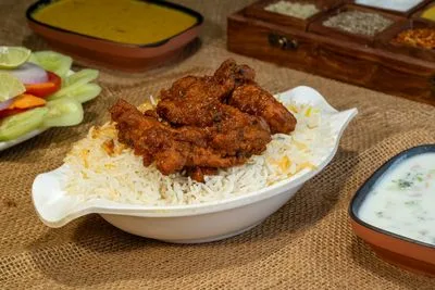 Fry Piece Chicken Biryani