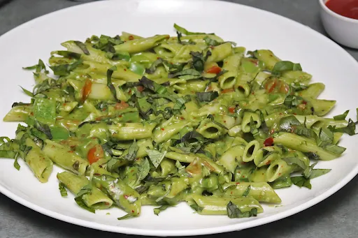 Veg Spinach Pasta