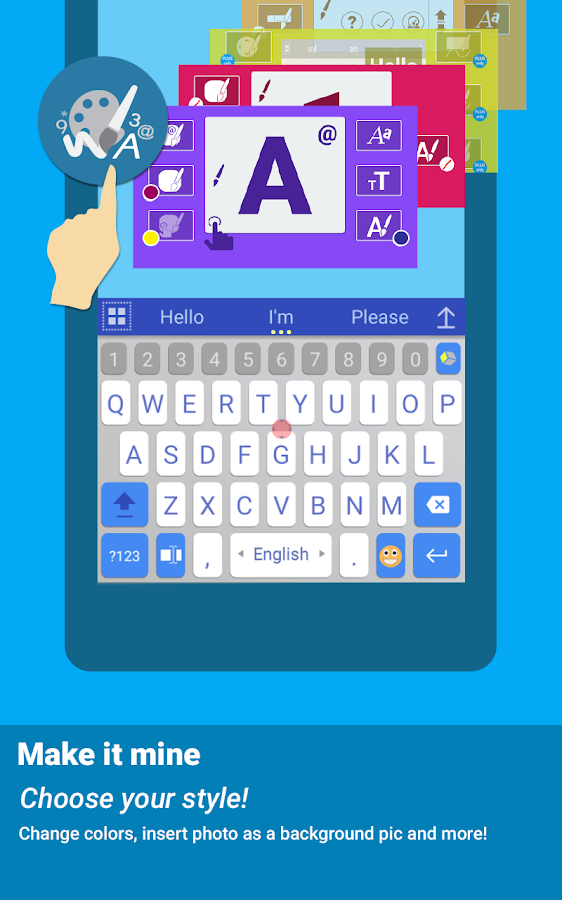    ai.type keyboard Free + Emoji- screenshot  